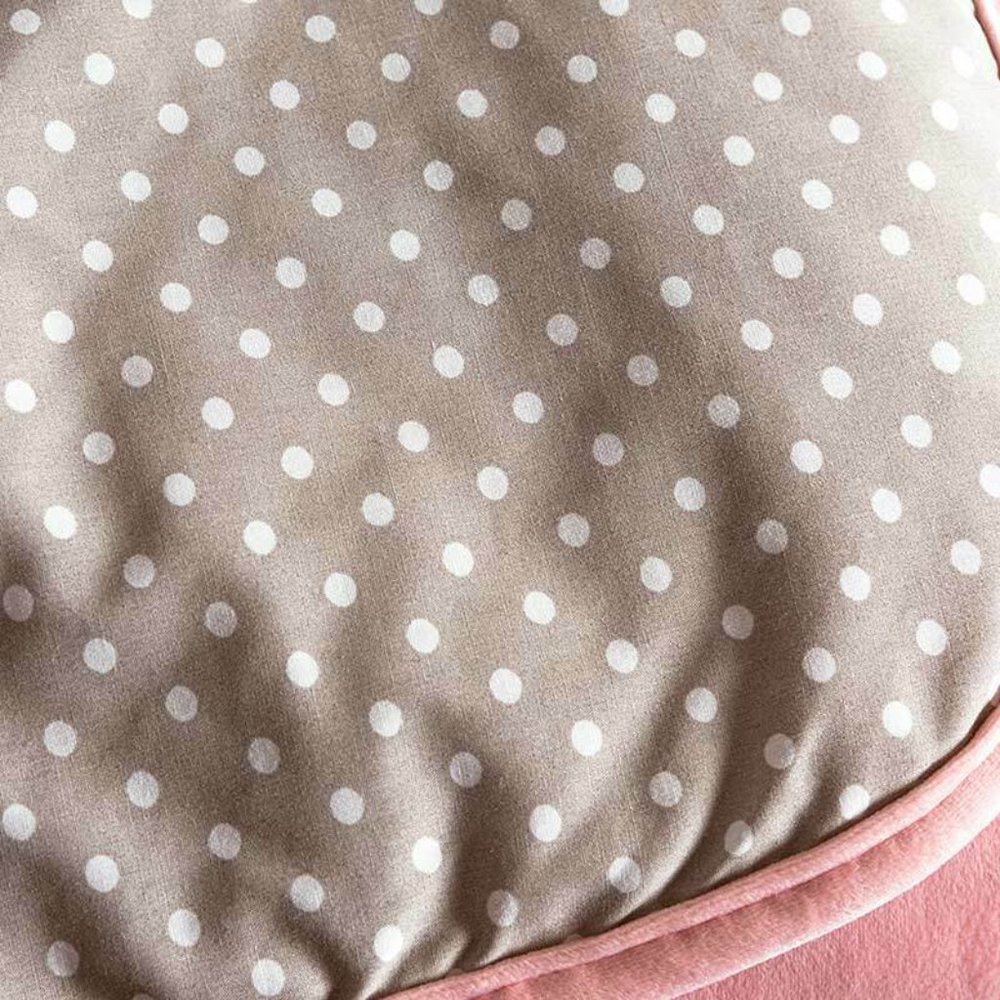 Pink Velvet Texture Reversible Comforter - Picture 5 of 6
